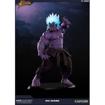 Street Fighter Statue 1/4 Oni Akuma 45 cm